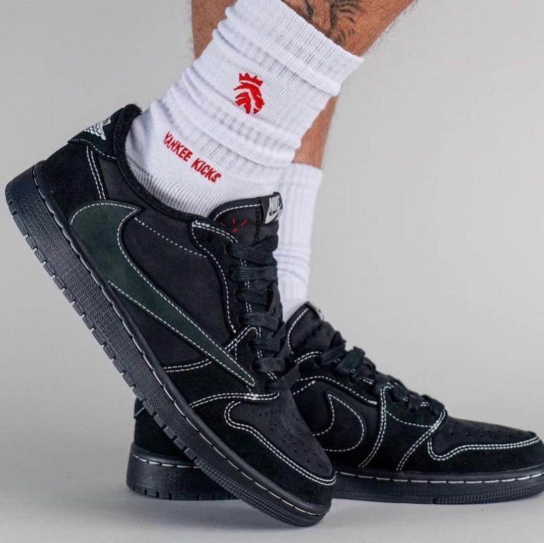 Nike Air Jordan 1 Low x Travis Scott 'Black Phantom'