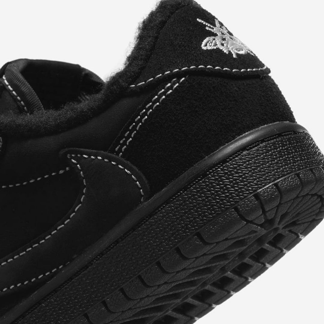 Nike Air Jordan 1 Low x Travis Scott 'Black Phantom'
