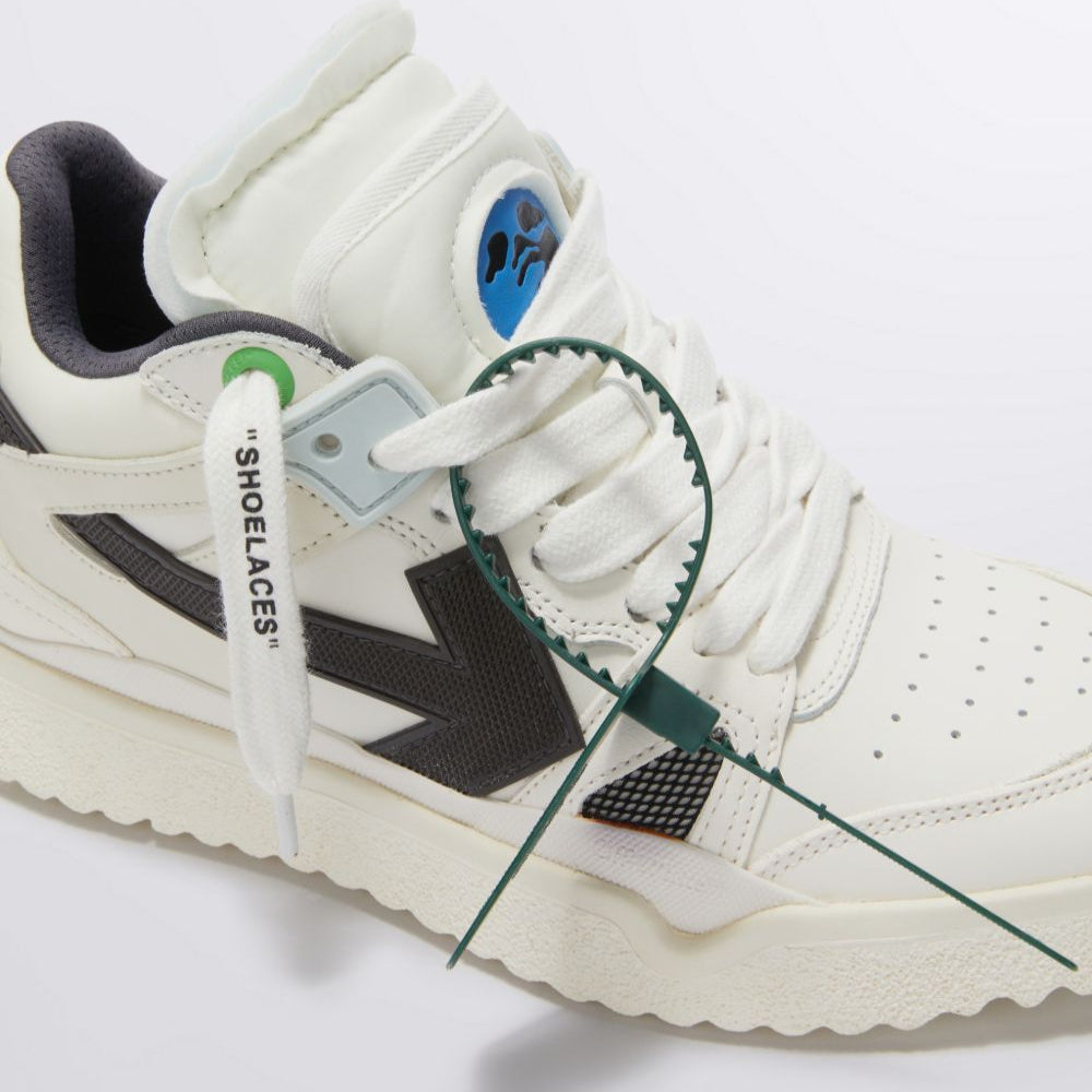 OFF-WHITE MIDTOP SPONGE LOGO HIGH TOP