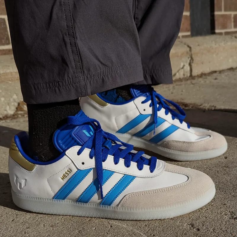 Adidas Samba x Lionel Messi White – Kicks