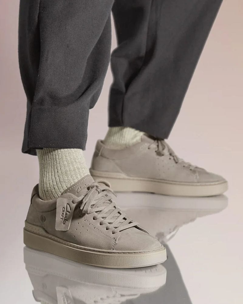 Clarks craft-swift grey nubuck
