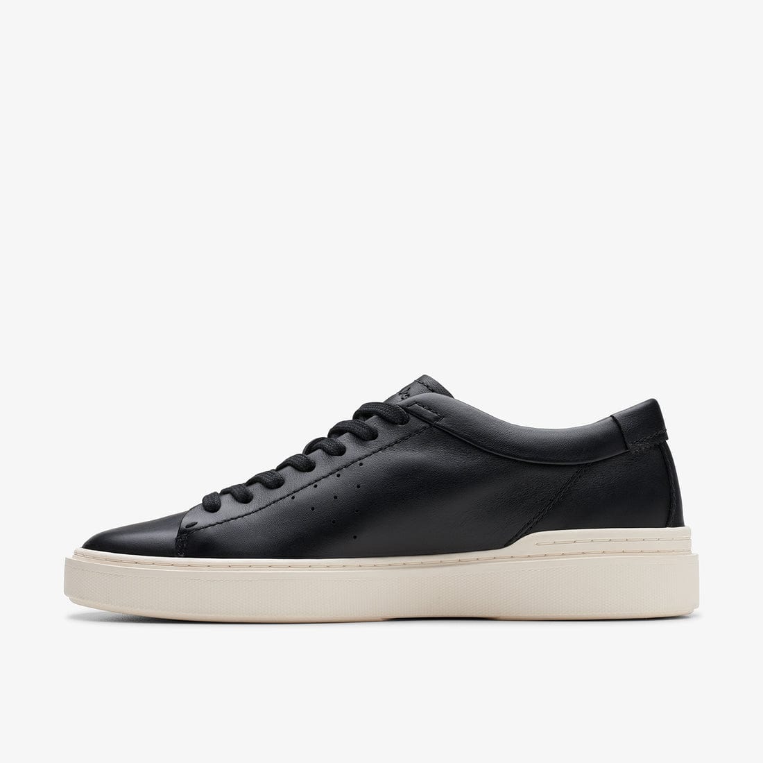 Clarks craft-swift black leather