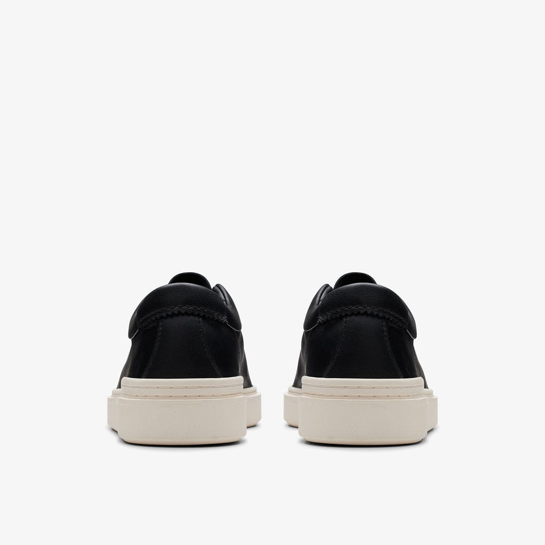 Clarks craft-swift black leather