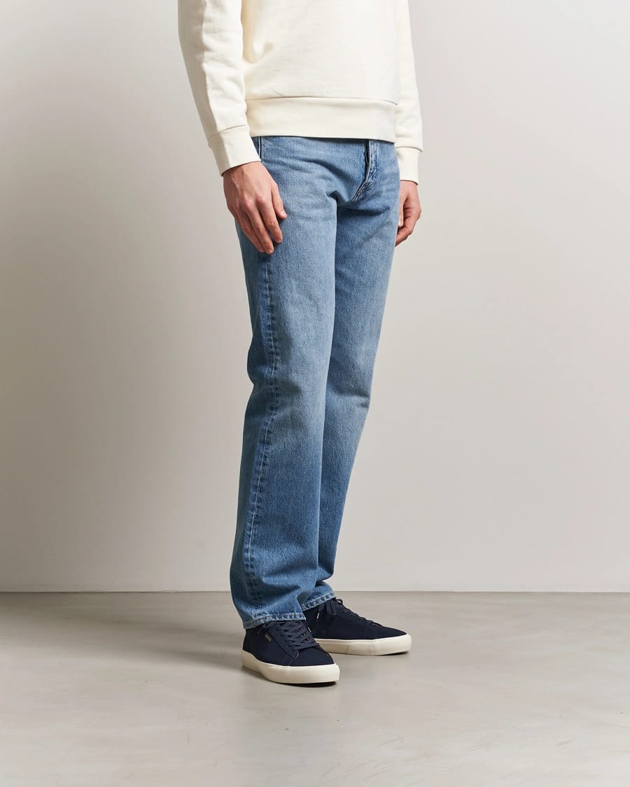 Boss Aiden Suede Sneaker Navy