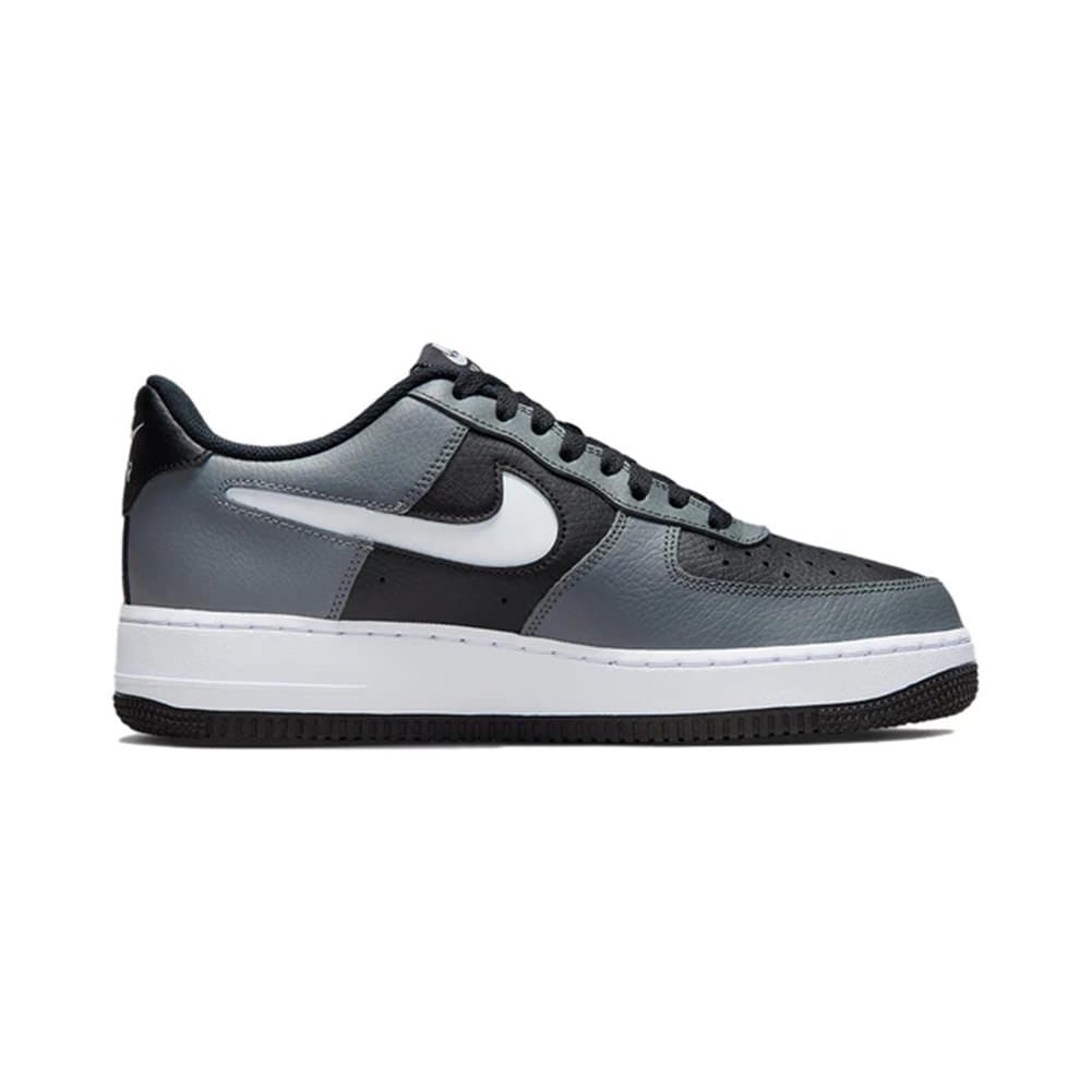 Air Force 1 Low Grey Black Cut Out