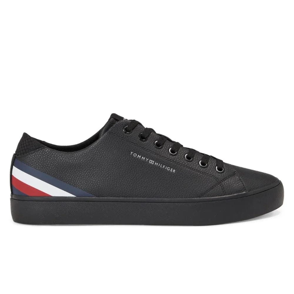 TOMMY HILFIGER TH HI VULC CORE LOW LTH STRIPES