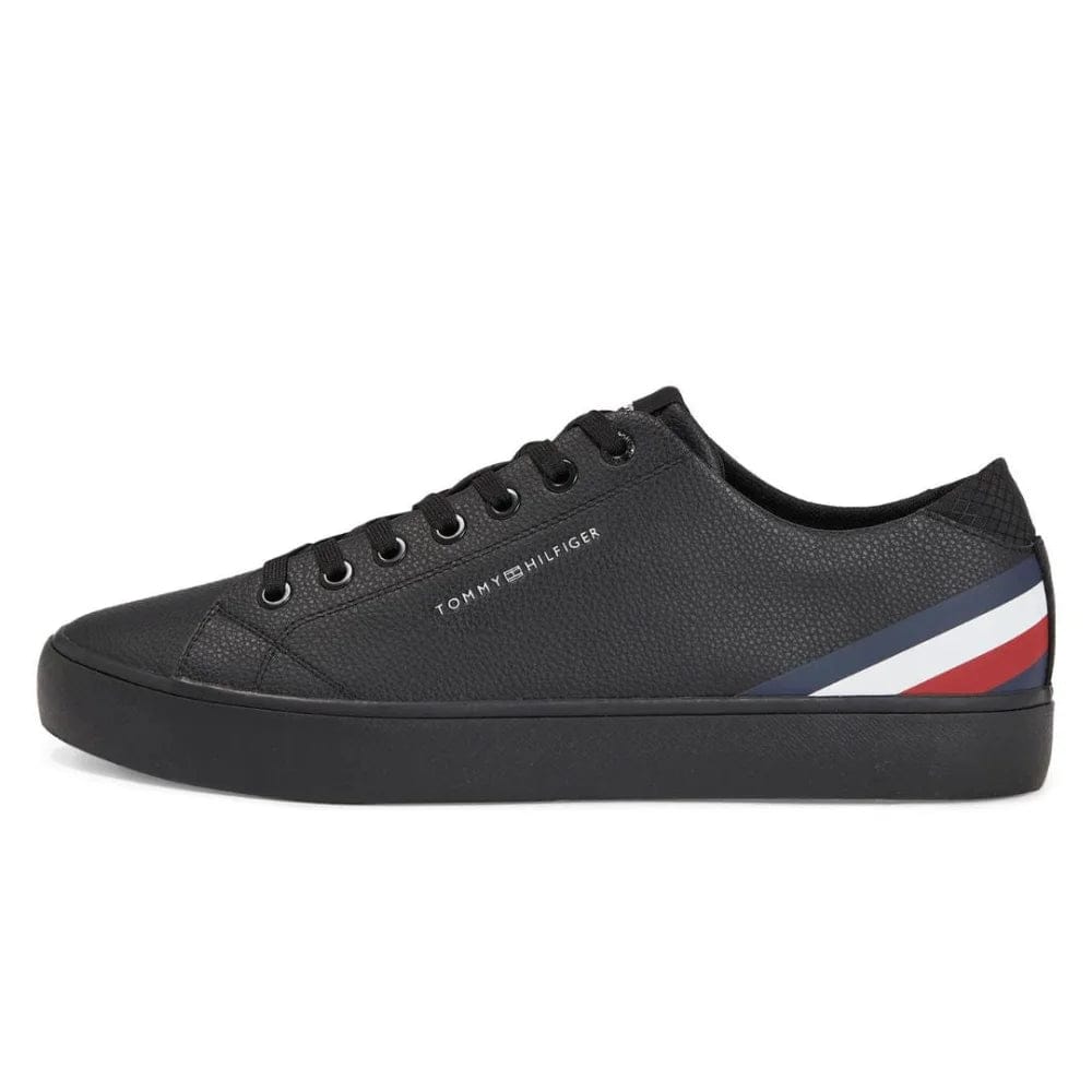 TOMMY HILFIGER TH HI VULC CORE LOW LTH STRIPES