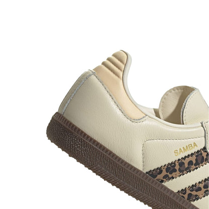 Adidas Samba OG Leopard "Cream White"