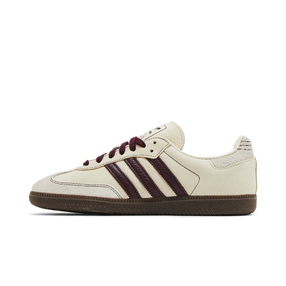 Adidas Samba OG "Wonder White Maroon"