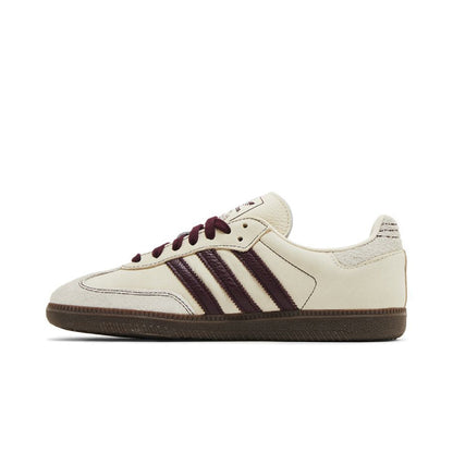 Adidas Samba OG "Wonder White Maroon"