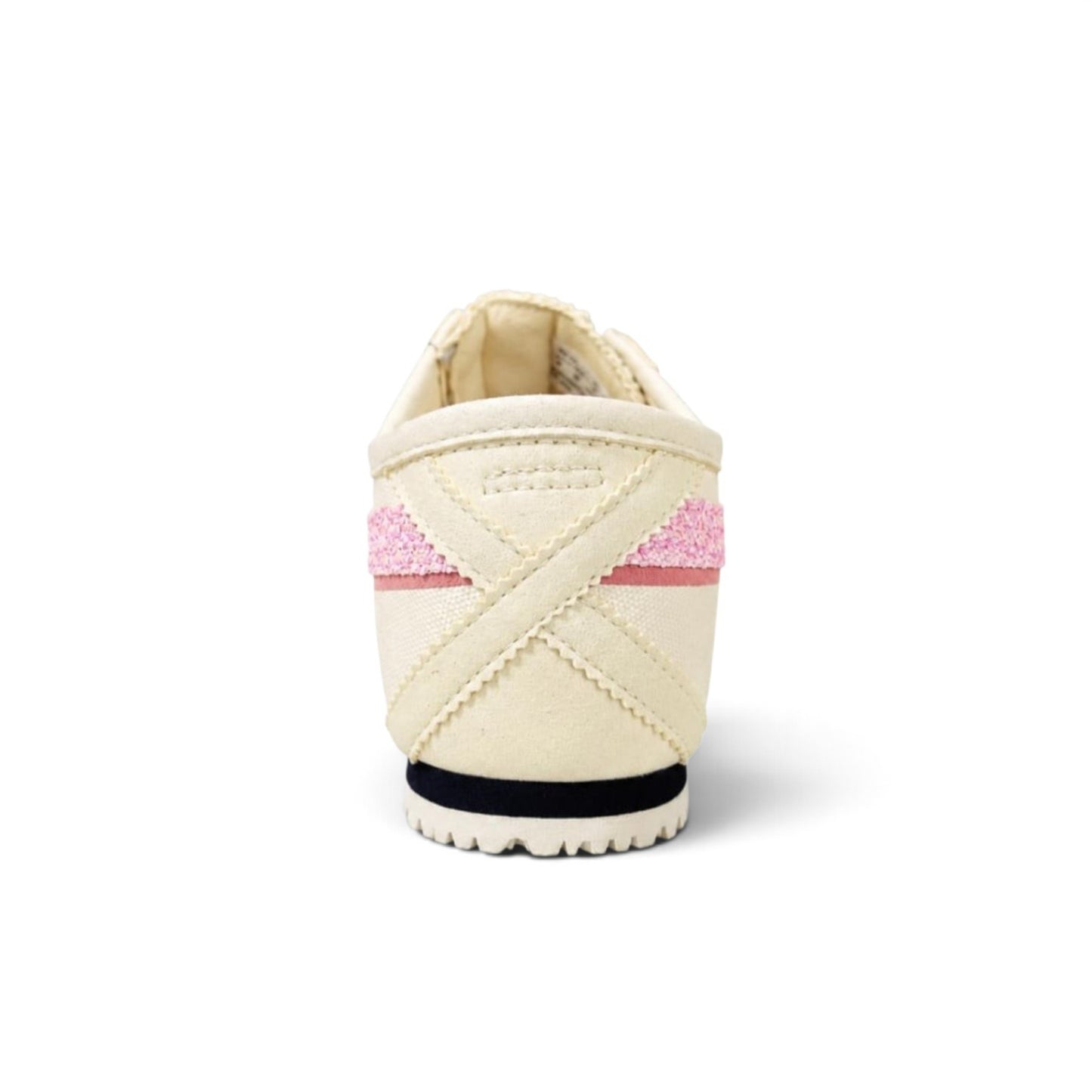 Onitsuka Tiger Mexico 66 Cream Silver Pink Custom