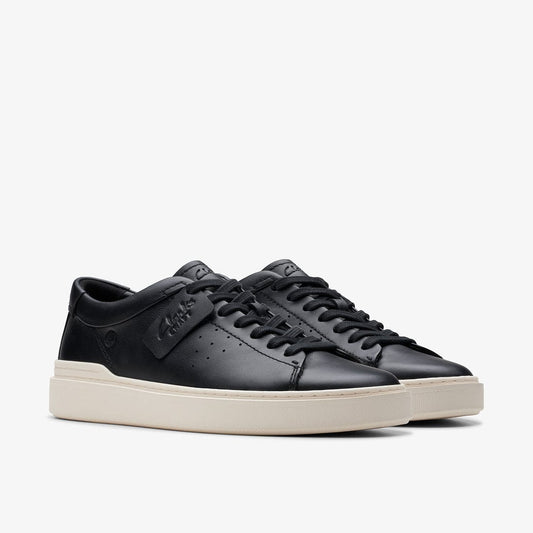 Clarks craft-swift black leather