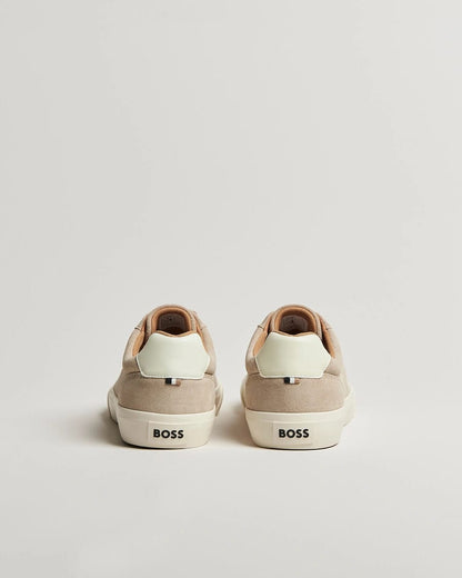 Boss Aiden Suede Sneaker Light Beige