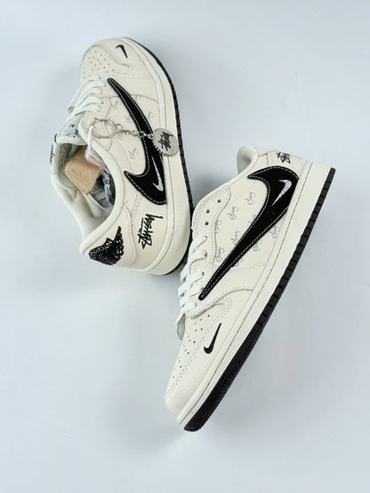 Travis Scott x Nike Air Jordan 1 Low x Stussy  - Beige