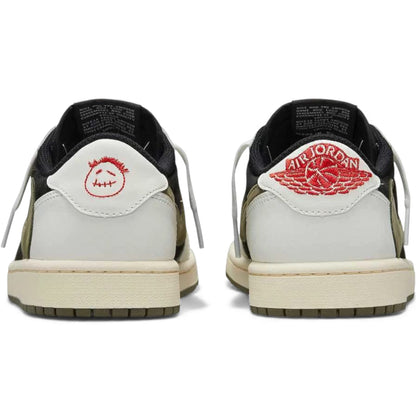 Nike Jordan 1 OG Low x Travis Scott Olive - Black