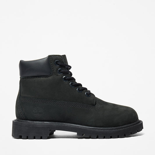 Timberland Black 6 Inch Boots