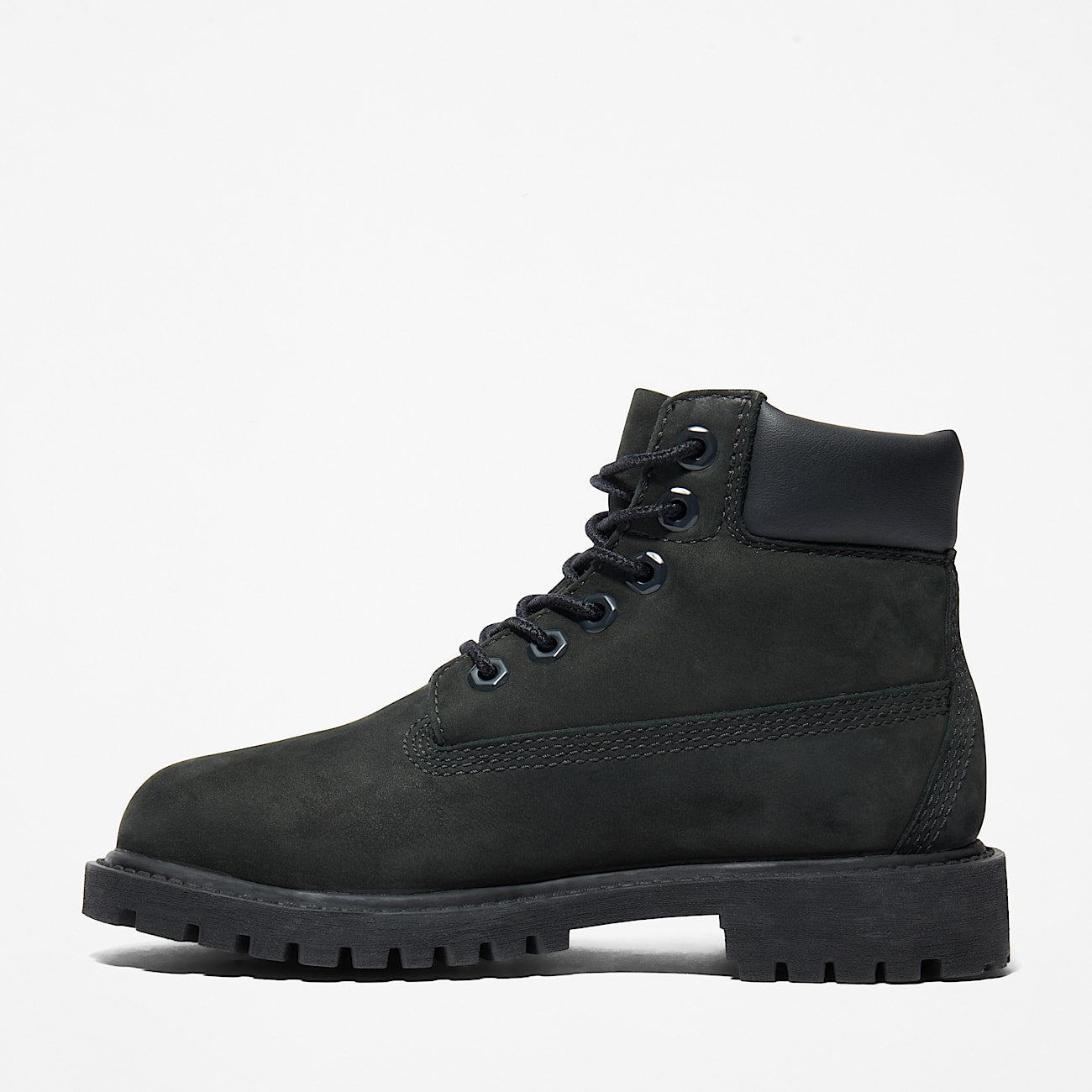 Timberland Black 6 Inch Boots -Black
