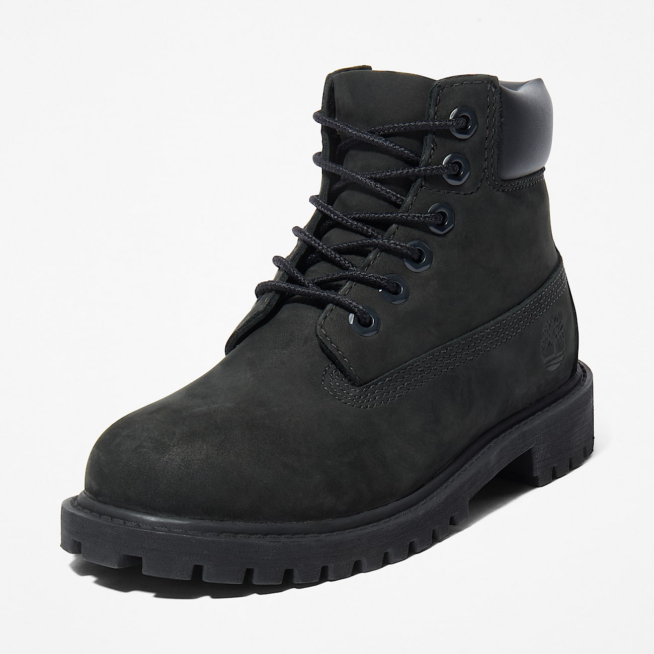 Timberland Black 6 Inch Boots -Black
