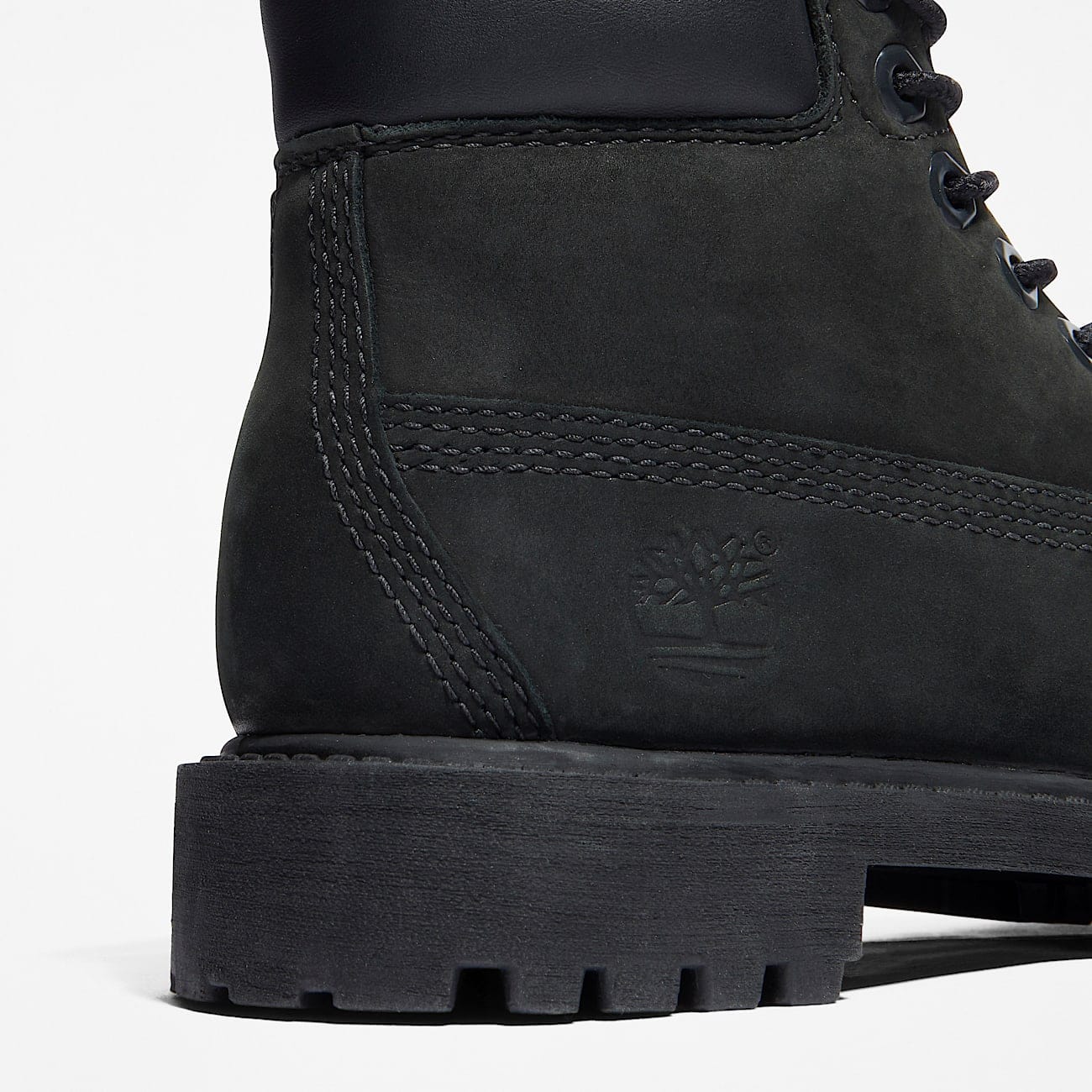 Timberland Black 6 Inch Boots -Black