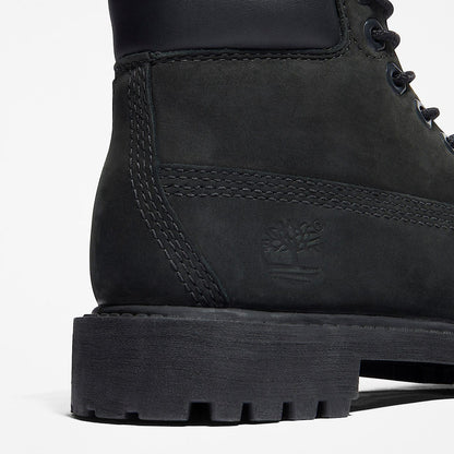 Timberland Black 6 Inch Boots -Black