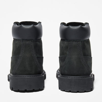 Timberland Black 6 Inch Boots -Black