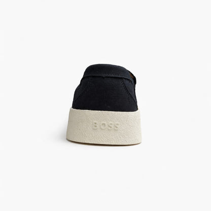 Boss Suede Loafers Black