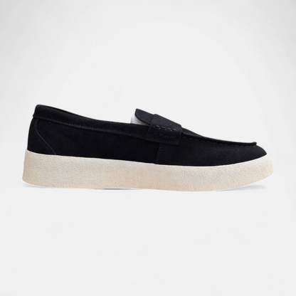 Boss Suede Loafers Black