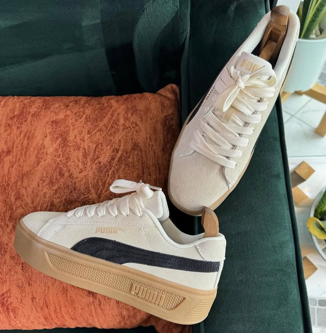 Puma Smash Platform V3 Suede Sneakers